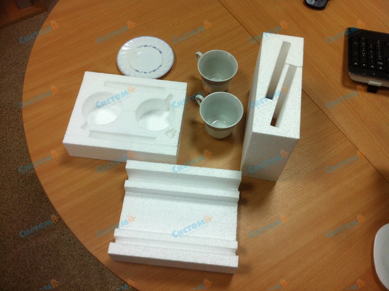 Вкладыши для транспортировки посуды